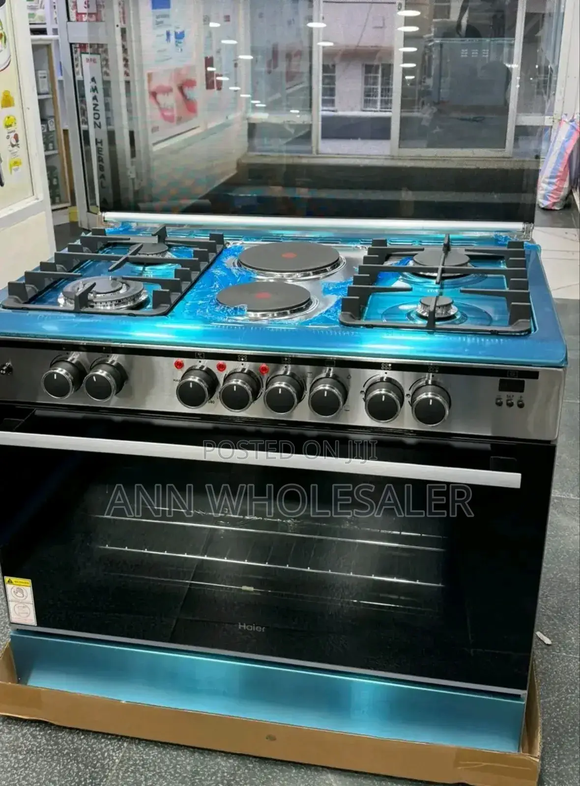 Haier HCR6042DES Cooker 4GAS+2E 60×90