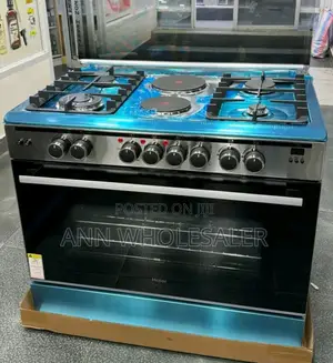 Haier 4gas+2E 60*90 Oven Cooker With Gas Compartment