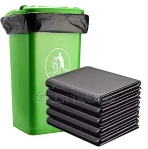 50pcs/Set Black Large Size Garbage Bag