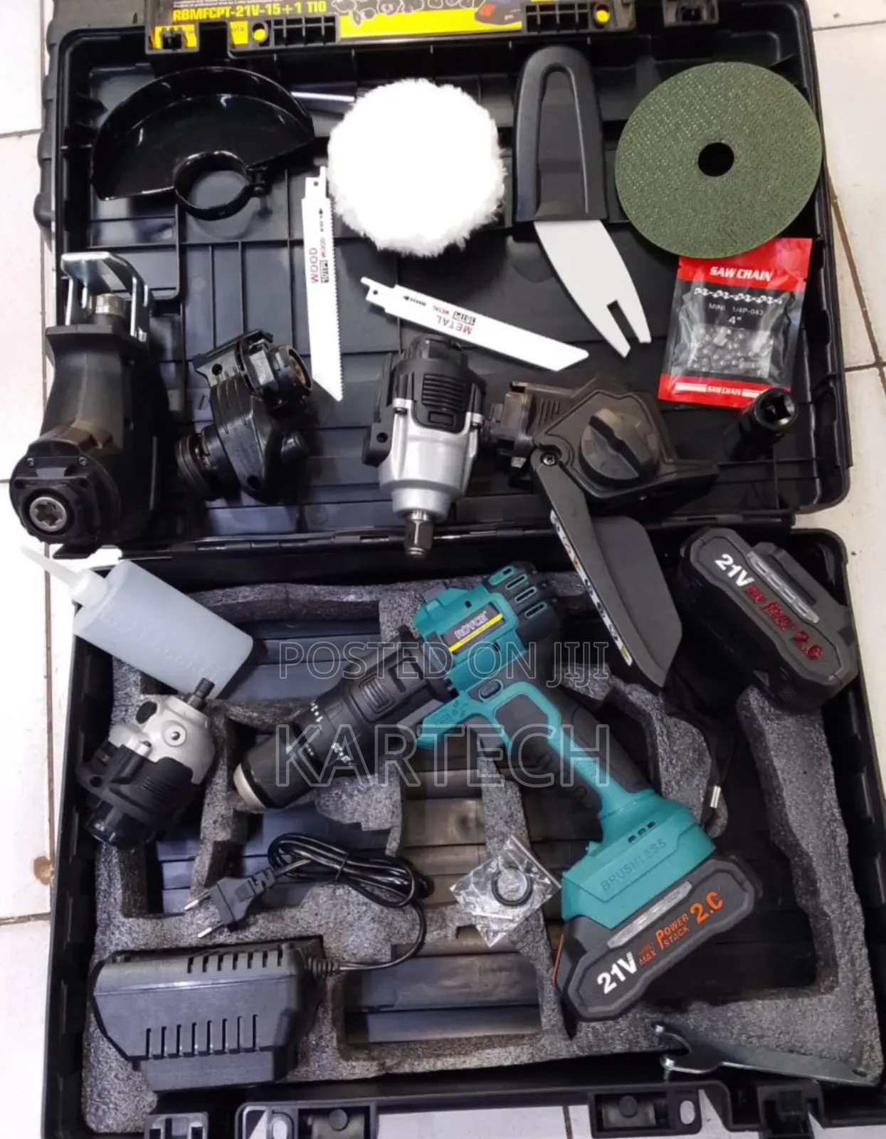 Royce Brushless Multifunctional Cordless Toolset