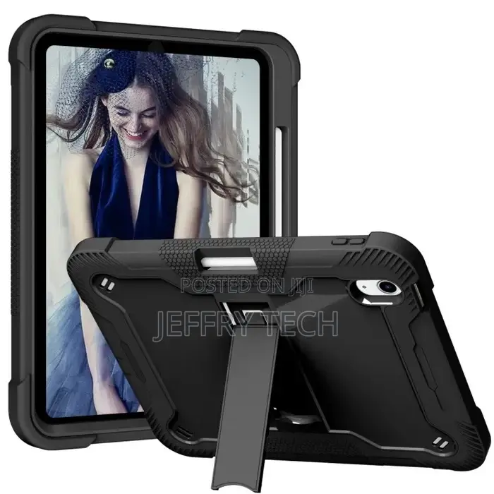 iPad 10th Gen 10.9 2022 Silicone + PC Shockproof Tablet Case