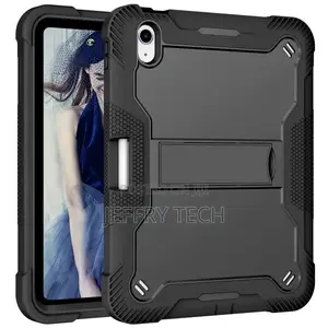 iPad 10th Gen 10.9 2022 Silicone + PC Shockproof Tablet Case