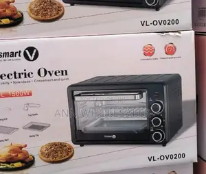 Black 20 Litres Volsmart Electric Oven VL20