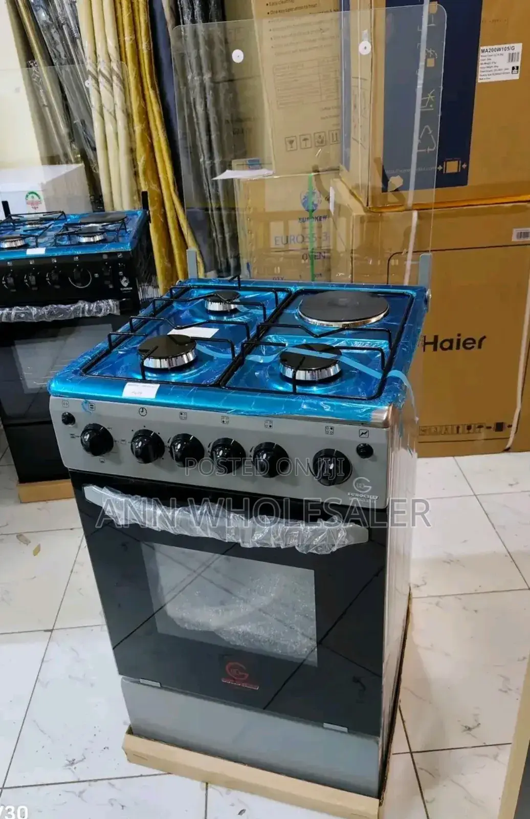 Eurochef 50*50 3G+1E Standing Cooker EG55