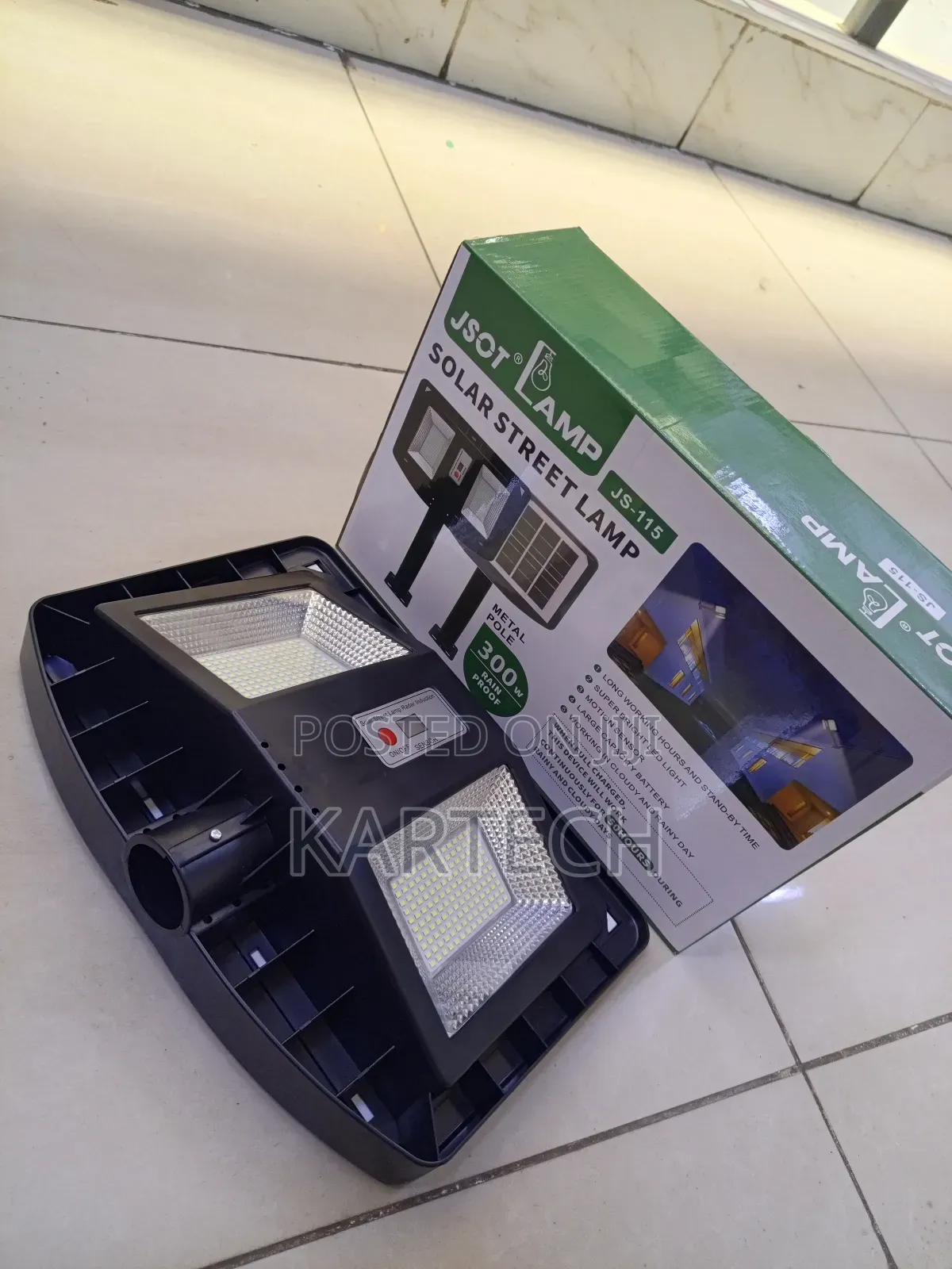 Jsot 300 Watts Solar Light With Motion Sensor