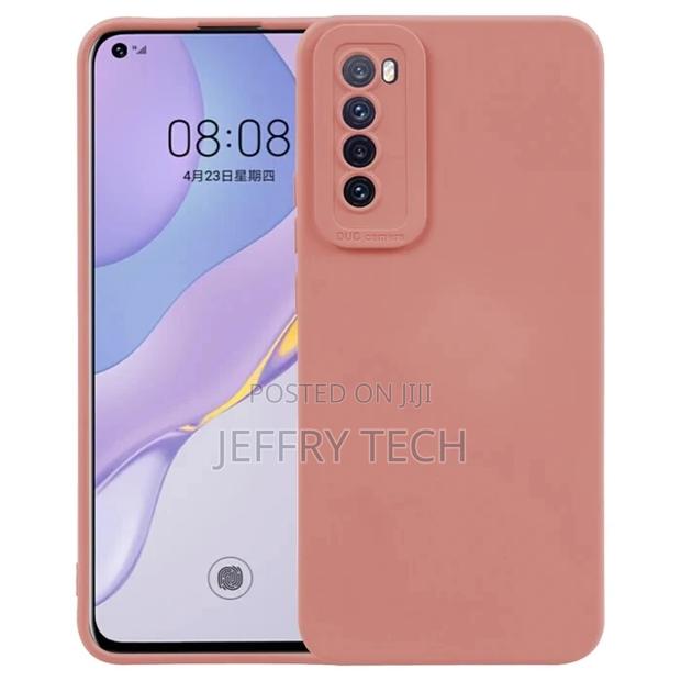 Huawei Nova 7 5G Straight Side Liquid Silicone Phone Case - main view