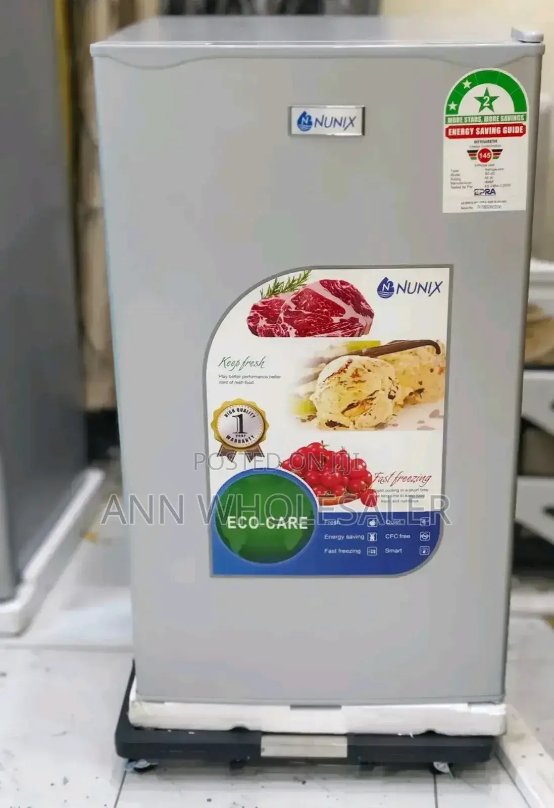 Fridge/Nunix 92L Direct Cool Single Door Fridge