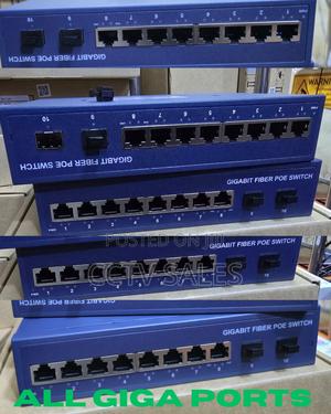 POE Switch 8port With 1000mbps Fiber Ports - main view