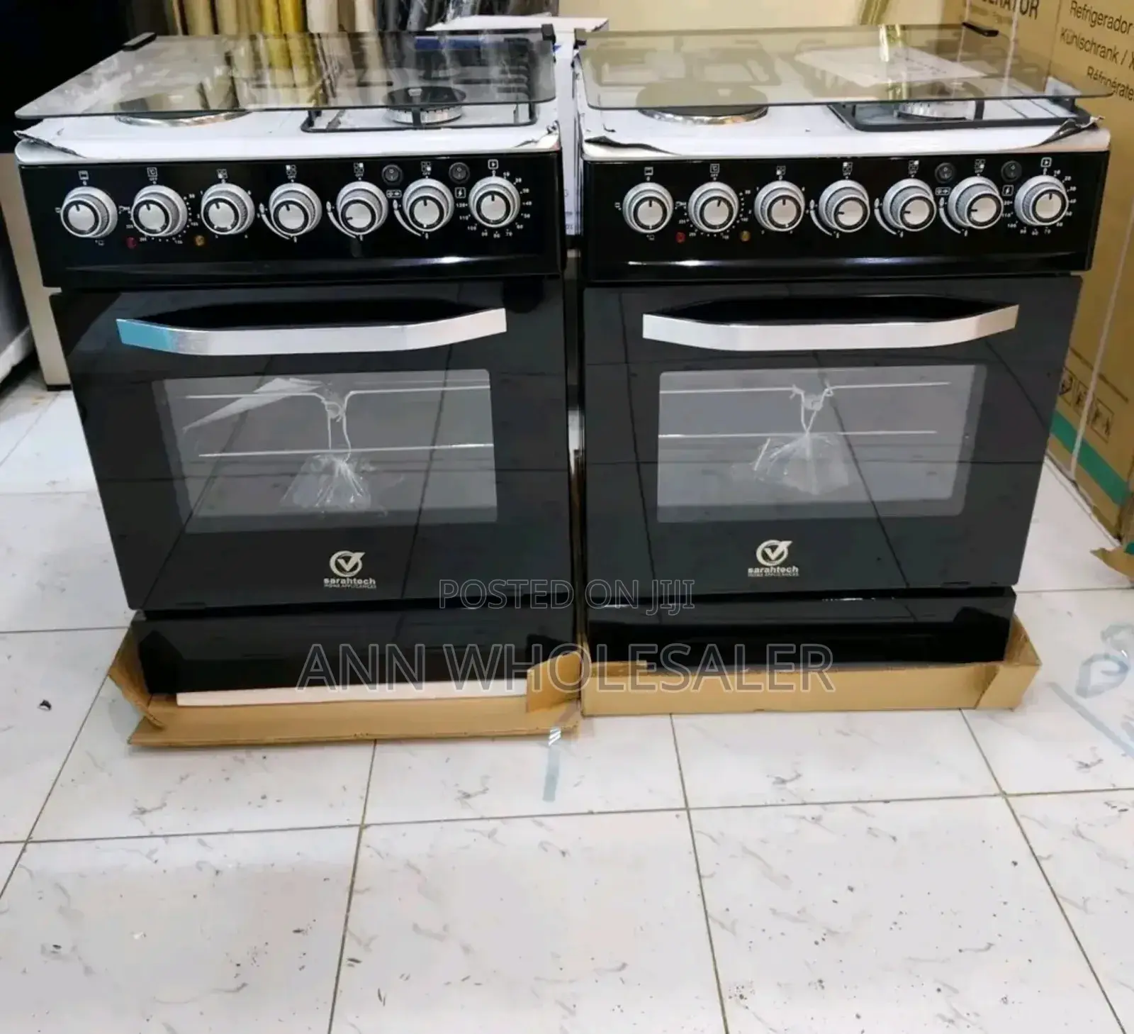 Saratech 60*60 3gas+1 Electric Hotplate Free Standing Cooker