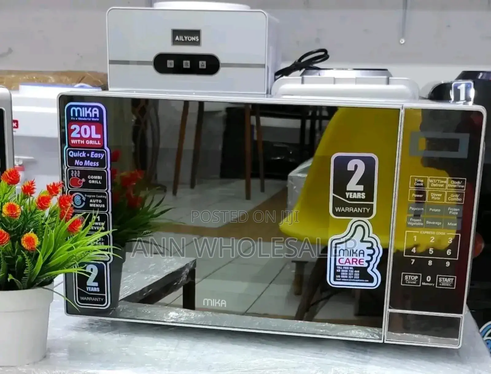 Mika Microwave Oven With Grill MMWDGPB2074MR