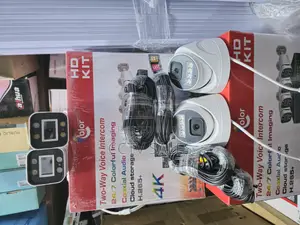 4 Colourvu CCTV Installation Kit 2mp With Audio and APP