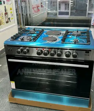 Haier Cooker 4gas +2electric 90X60 Cooker With Electric Oven
