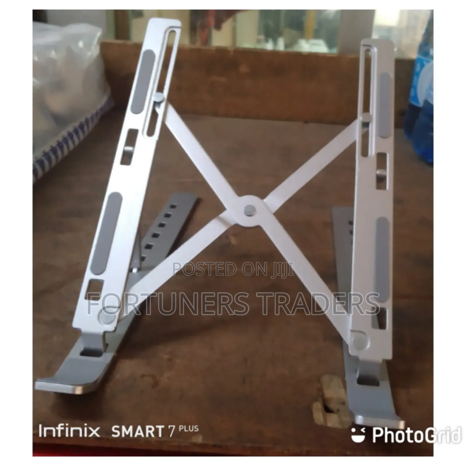 Metallic Laptop Stand
