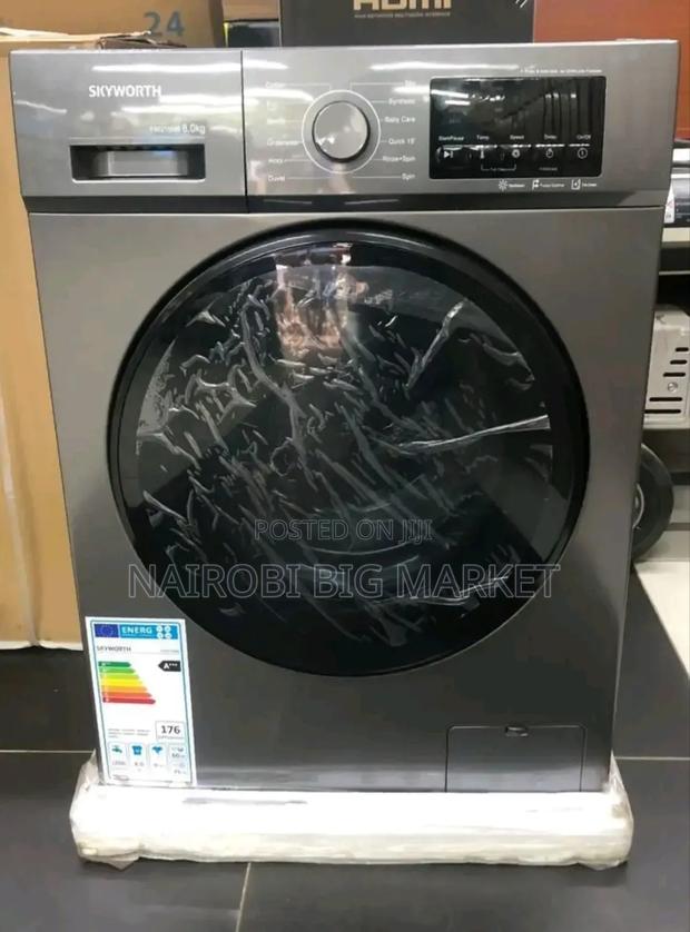 Skyworth 8kg F80215MB Front Load Washing Machine - main view