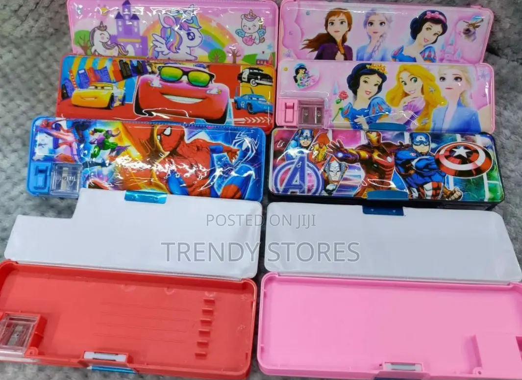 Disney Themed Dual Sided Pencil Box