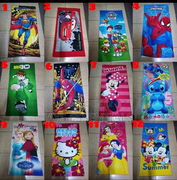 Childrens Cartoon Swimming Towels - thumbnail 11