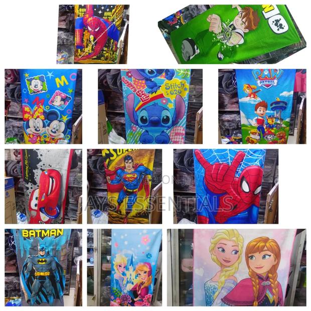 Childrens Cartoon Swimming Towels - thumbnail 12