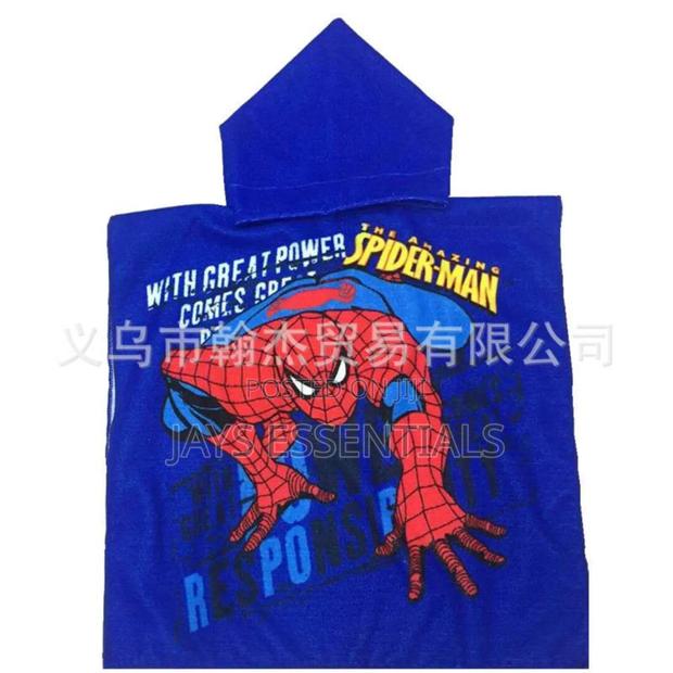 Childrens Hooded Cartoon Towels