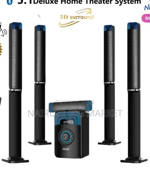 Nunix 5.1 Deluxe Home Theater System Super Music System N/T