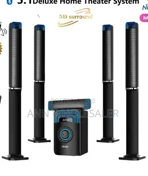 Nunix 5.1 Deluxe Home Theater System Super Music System N/T