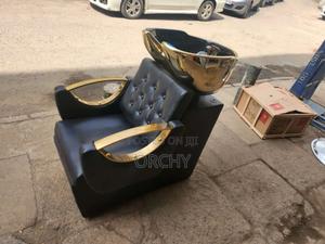 Golden Shampoo Unit/ Salon Sink - main view