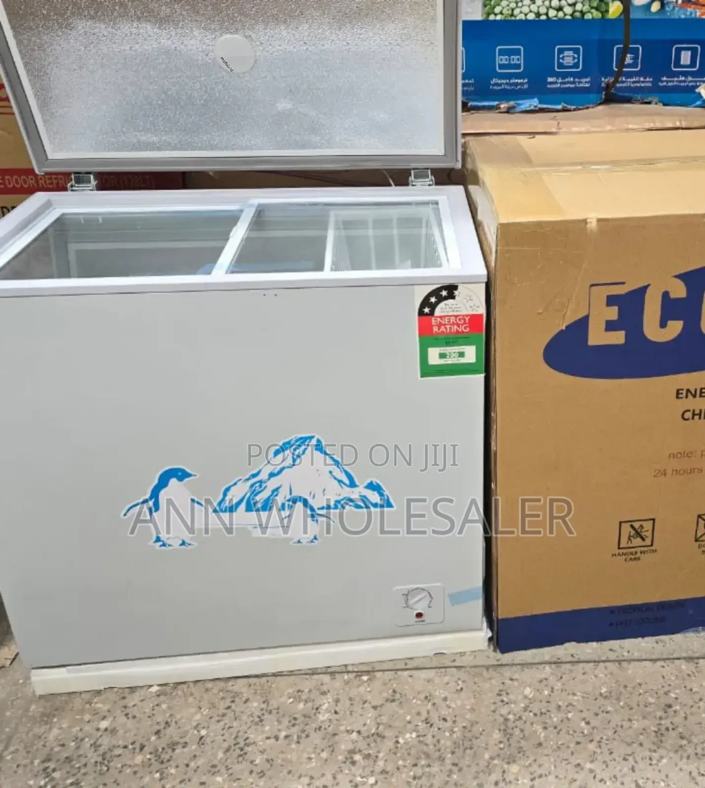 Ecomax 169 Litres Chest Freezer E269L