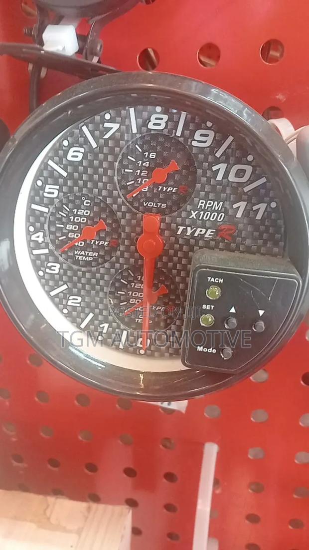 3 in 1 Gauge Type R With RPM - main view