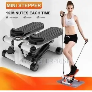 Mini Stepper With Resistant Bands