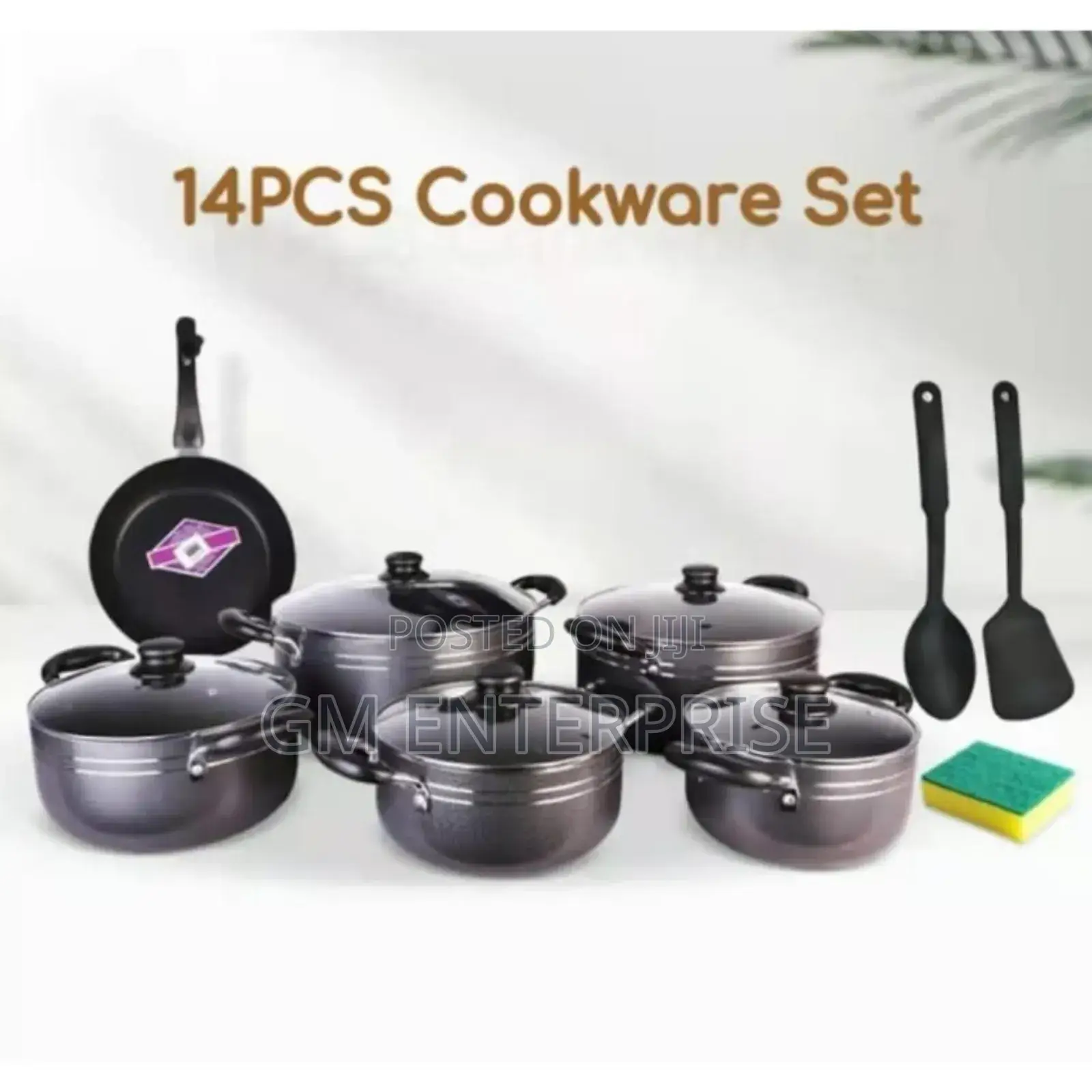 TC 14 PCS Non Stick Cookware