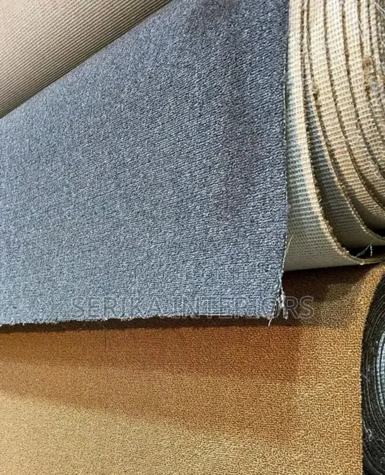 Light Grey Wall to Wall Carpets for Official Place