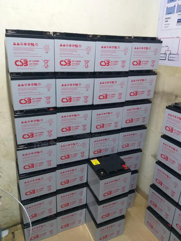 Original CSB 12v40ah Solar Backup Battery