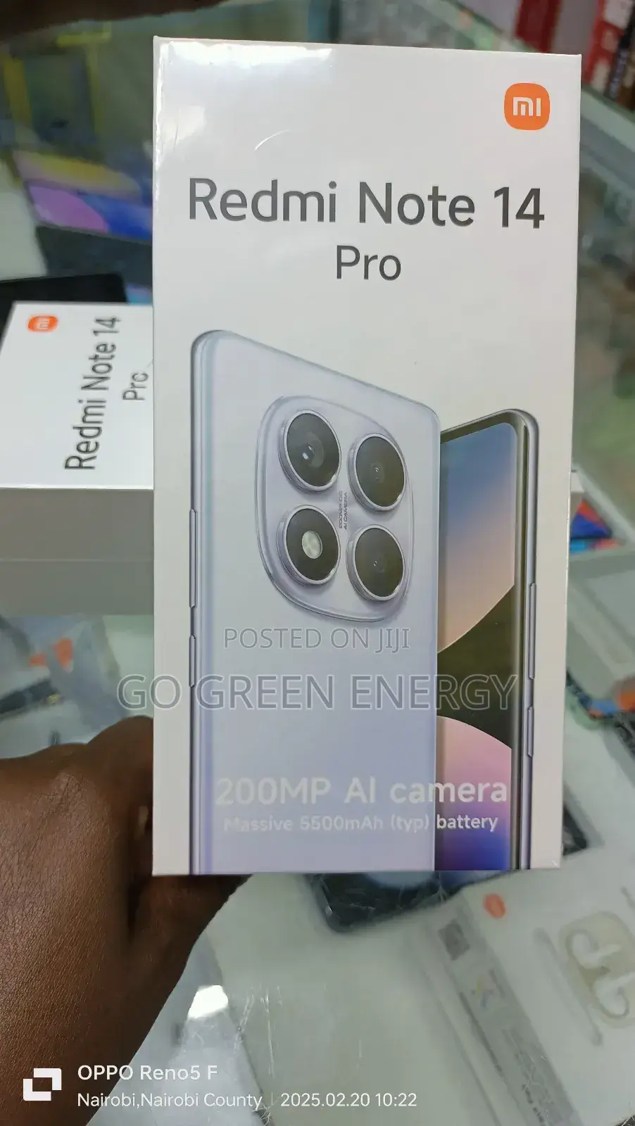 New Xiaomi Redmi Note 14 Pro 256 GB Black