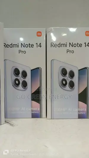 New Xiaomi Redmi Note 14 Pro 256 GB Black