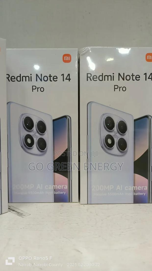 New Xiaomi Redmi Note 14 Pro 256 GB Black - thumbnail 2
