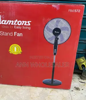 Ramtons RM/572 - Black Econo Standing Fan RM/3S