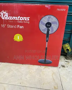 Ramtons RM/572 Standing Fan - 3 Speed RM/3S