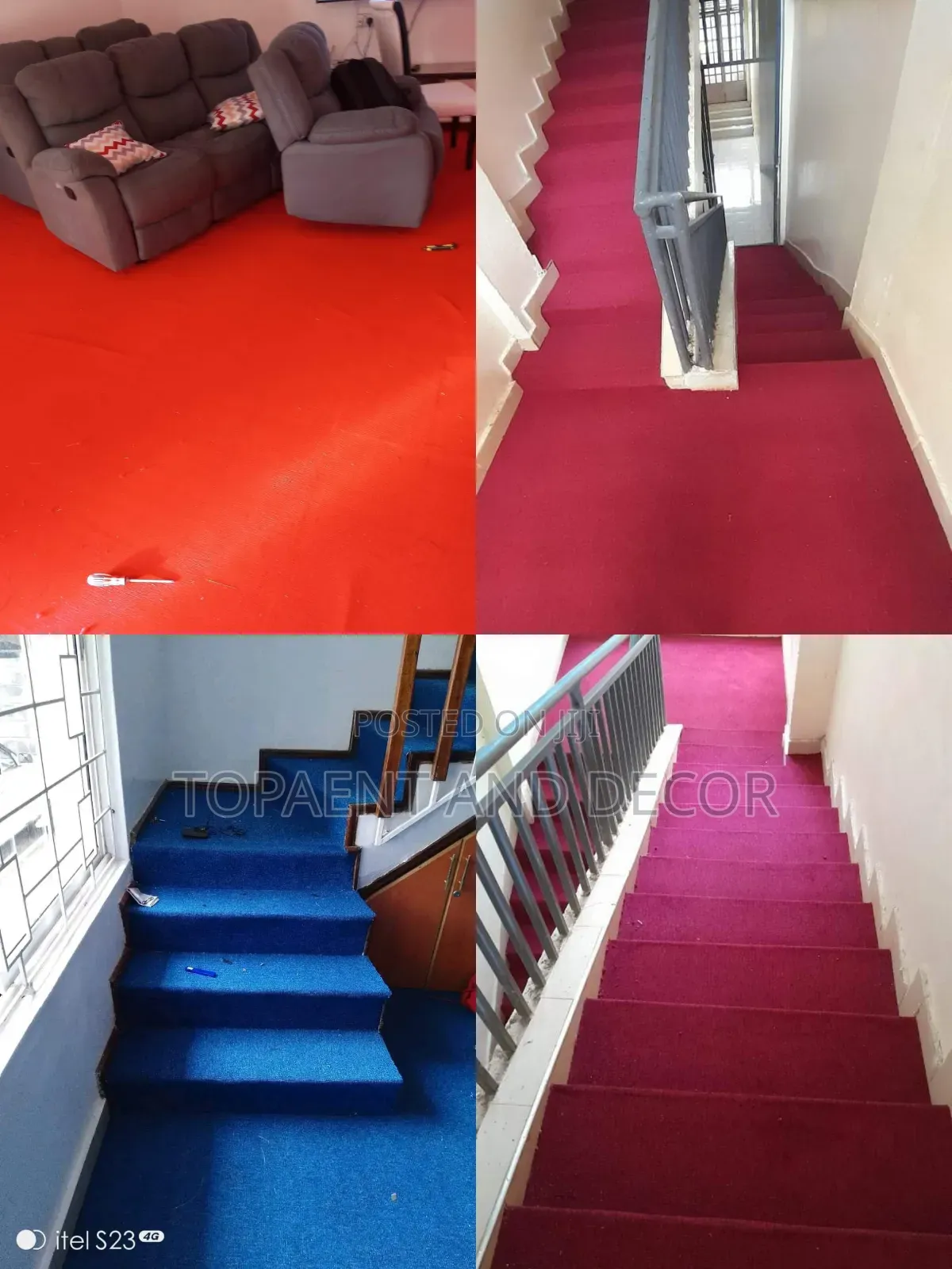 Washable Home and Office Flooring Carpets Wall to Wall Rugs
