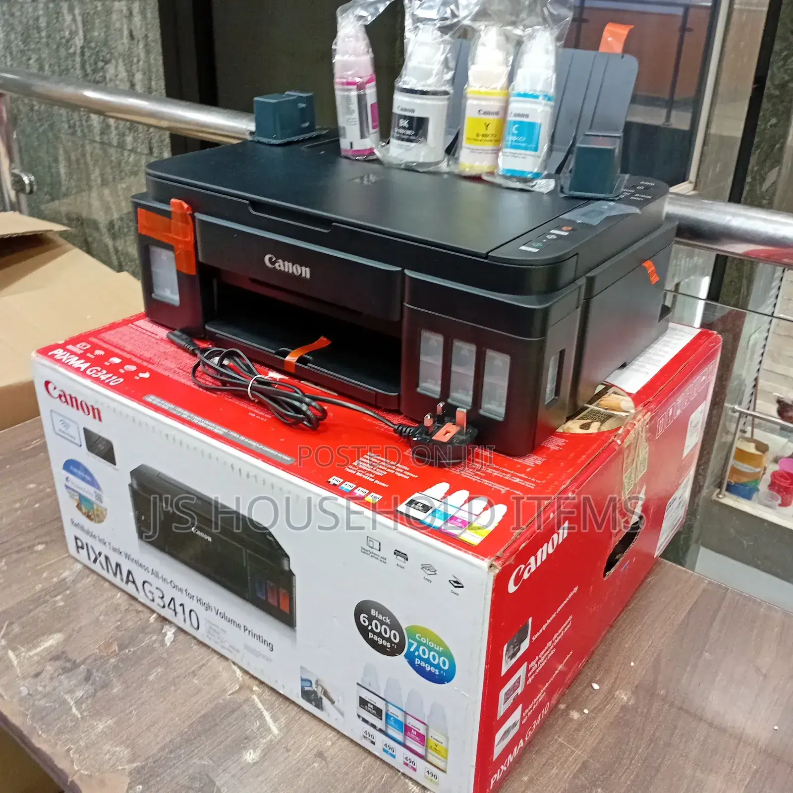 Smart and Compact: The Pixma G3410 Printer
