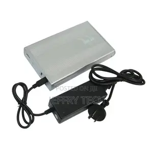 3.5 Inch HDD External Case, Support IDE Hard Drive(Silver)