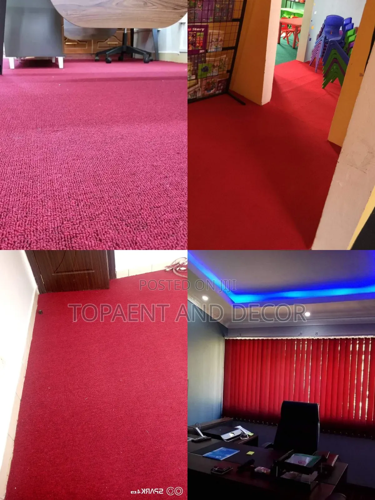 Easy to Clean Office and Church Wall to Wall Carpets Rugs