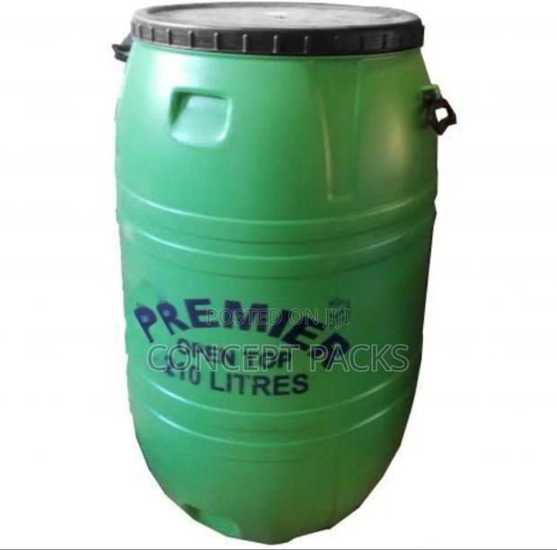 210 Litre Green Open Water Tank - main view