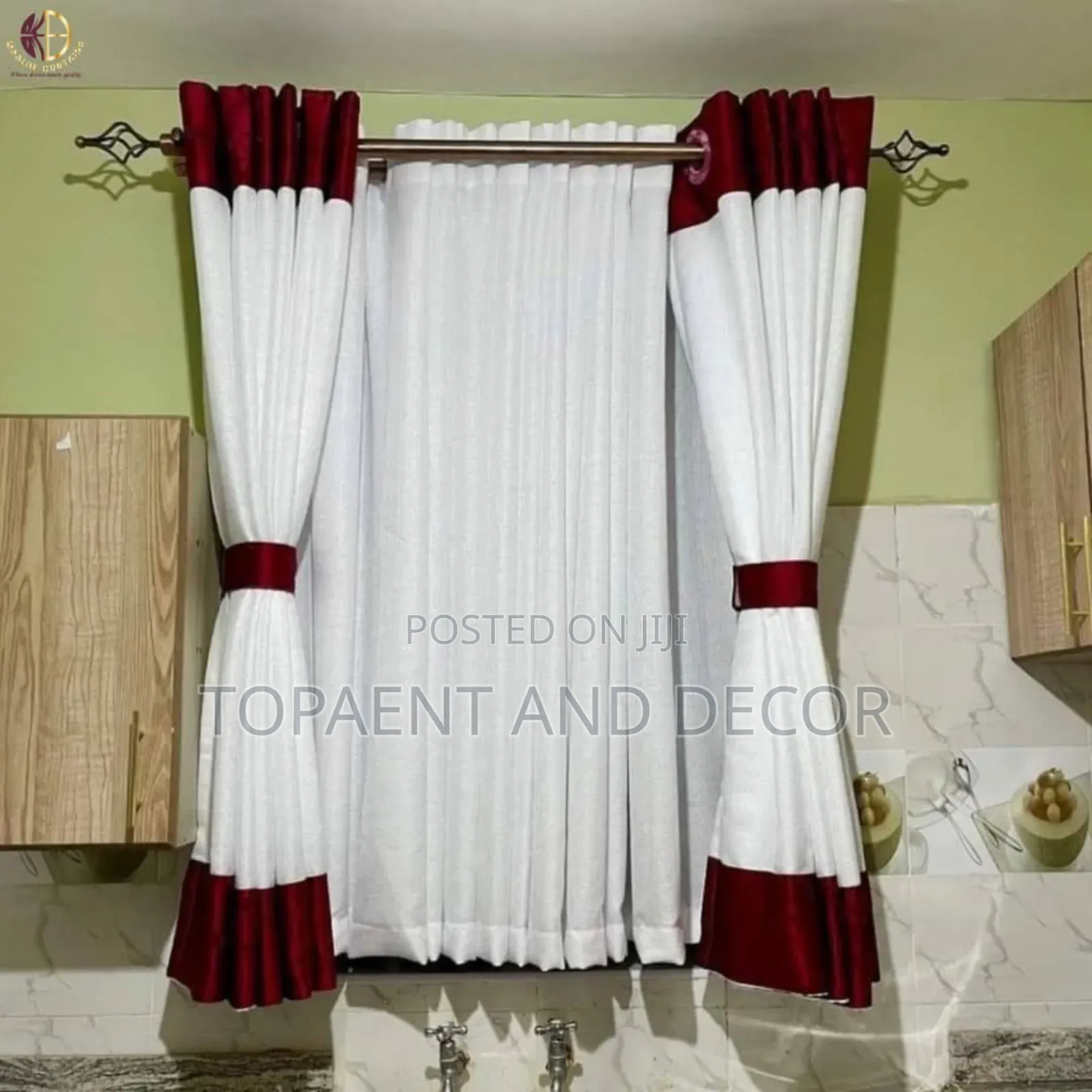 Kitchen Window Curtains Sets for Standard Kitchen Windows