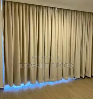 Hook Beige Total Blackout Curtains