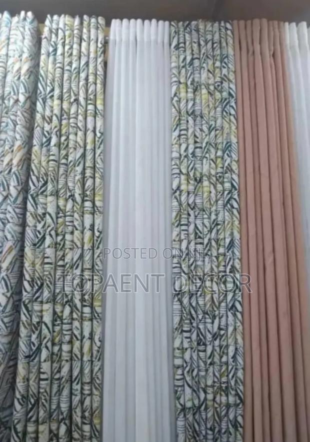 Washable Elegant Window and Door Curtains - main view