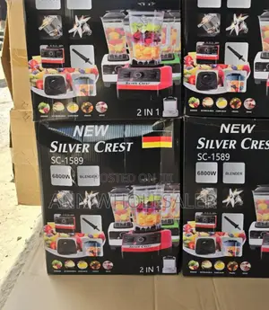 6800wtts 2 in 1 Silver Crest Commercial Blender