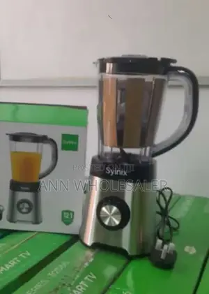 Syinix 2 in 1 Blender 1.5ltrs Stainless Motor SN/B