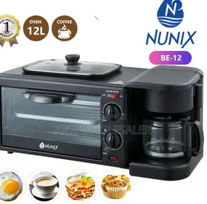 Nunix 3 in 1 Toaster,Oven, Coffee Maker Rm4