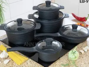 10 Pieces Edenburg Cookware Set B10