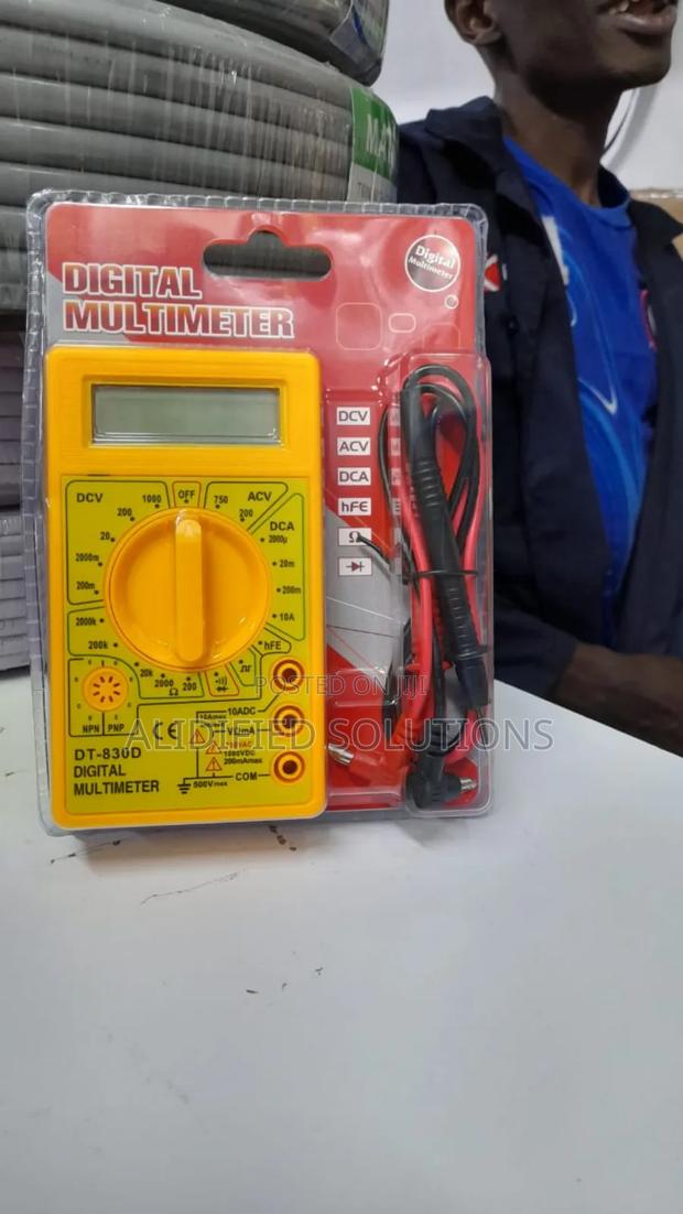 Digital Multimeter - main view
