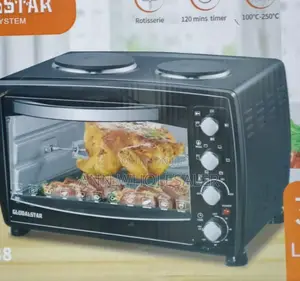 38 Litres Globalstar With Rotisserie, Double Hot Plate G38l